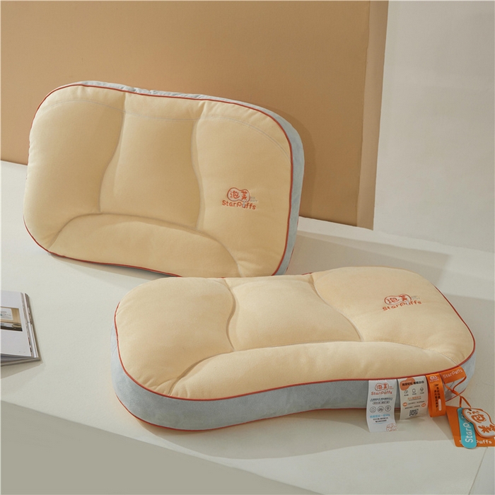 91家纺网 家纺一手货源 找家纺 昕科 2025新款云端泡芙绵柔枕 枕芯枕头 泡芙-spa款【单只装】