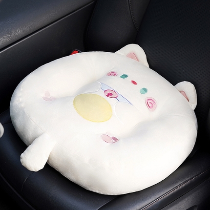 仟亿莱 2023新款抱抱猫学车坐垫 学车白猫