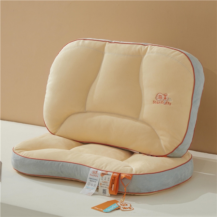 91家纺网 家纺一手货源 找家纺 昕科 2025新款云端泡芙绵柔枕 枕芯枕头 泡芙-spa款【单只装】