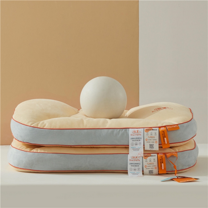 91家纺网 家纺一手货源 找家纺 昕科 2025新款云端泡芙绵柔枕 枕芯枕头 泡芙-spa款【单只装】