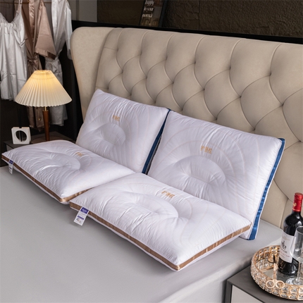 （总）雅布枕芯 2023新款全棉舒颈枕枕头枕芯单只护颈枕