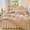 91家纺网 家纺一手货源 找家纺 （总）宜凡家纺 2023新款高克重牛奶绒绣花夹棉床裙四件套