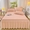 91家纺网 家纺一手货源 找家纺 （总）宜凡家纺 2023新款高克重牛奶绒绣花夹棉床裙三件套