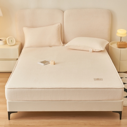 91家纺网 家纺一手货源 找家纺 （总）21度C 2023新款加厚暖阳绒床笠