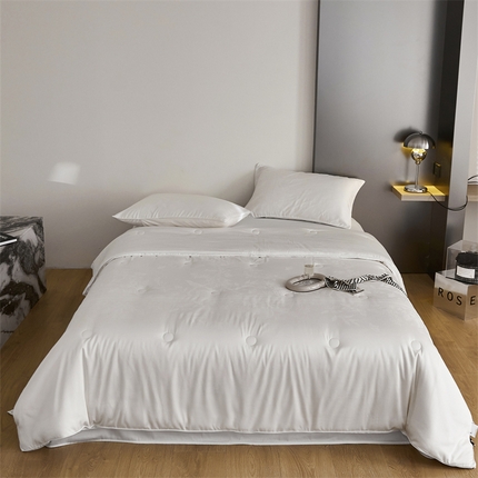 91家纺网 家纺一手货源 找家纺 （总）头等舱 2023新款尊皇天丝棉贡缎100支A类大提花75大豆抗菌秋冬被（配皮革包装）