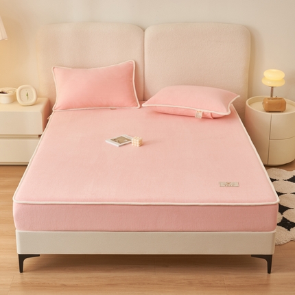 91家纺网 家纺一手货源 找家纺 （总）21度C 2023新款加厚暖阳绒床笠