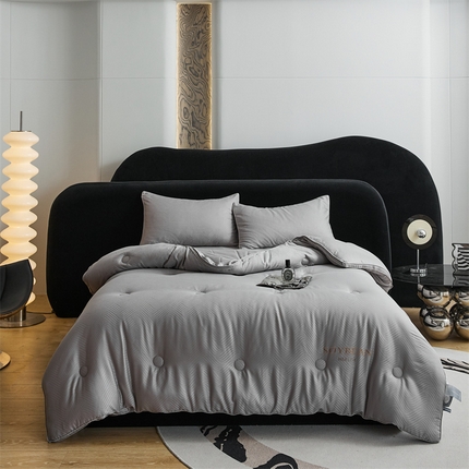 91家纺网 家纺一手货源 找家纺 （总）头等舱 润棉贡缎大提花A类20大豆抗菌秋冬被（基础款）拍摄2