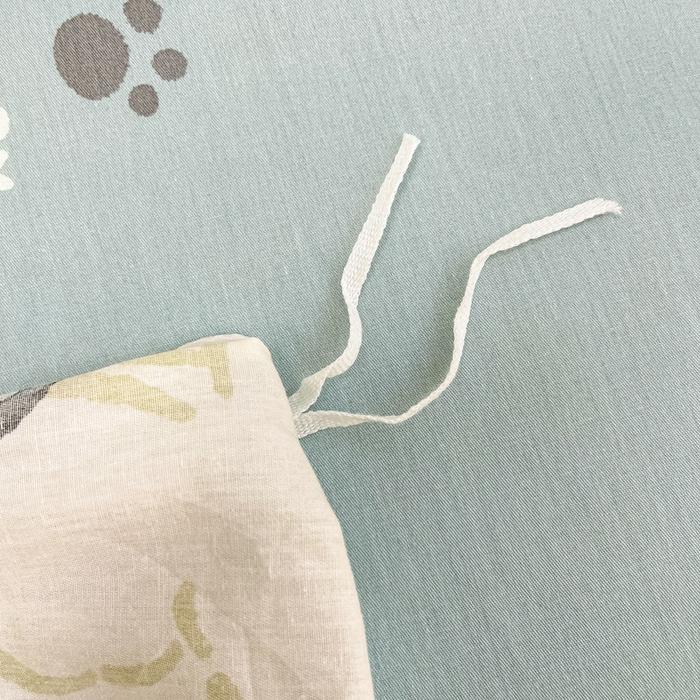 91家纺网 家纺一手货源 找家纺 小懒猪 2024春夏新款全棉卡通印花四件套 班尼狗