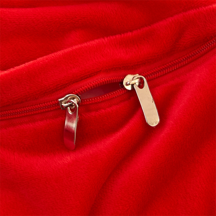 91家纺网 家纺一手货源 找家纺 宜凡家纺 2023秋冬新品婴儿绒婚庆床盖四件套 花嫁喜愿