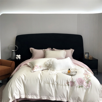 91家纺网 家纺一手货源 找家纺 （总）馨蕊家居 2023新款100支全棉白月光第二组图棉白月光