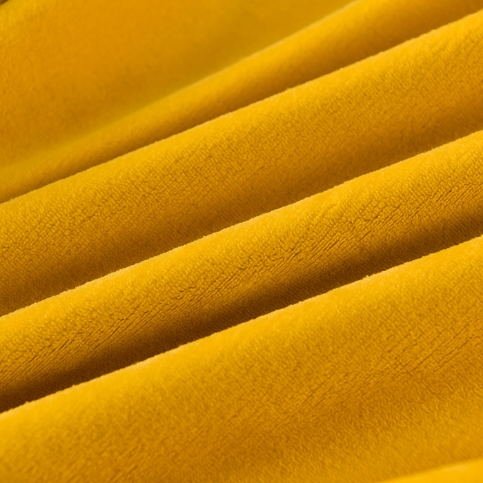 91家纺网 家纺一手货源 找家纺 畅畅家纺 2023新款纯色8.5斤9斤牛奶绒法莱绒宝宝金貂绒四件套 柠檬黄+深蓝