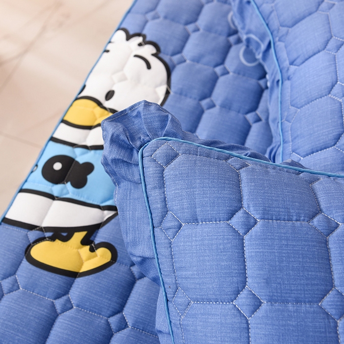 91家纺网 家纺一手货源 找家纺 八十八家纺 2024新款全棉夹棉单品套件—枕套 博士鸭