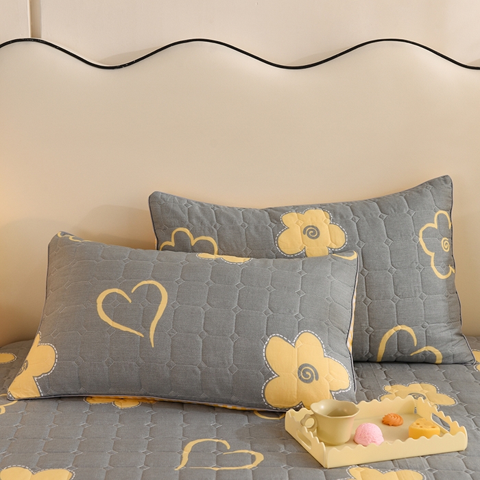 91家纺网 家纺一手货源 找家纺 八十八家纺 2024新款全棉夹棉单品套件—枕套 花怡梦 