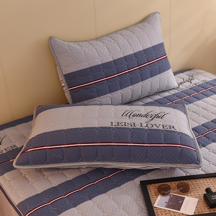 91家纺网 家纺一手货源 找家纺 八十八家纺 2024新款全棉夹棉单品套件—枕套 航海天际 