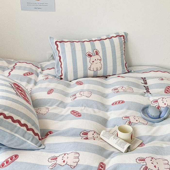 91家纺网 家纺一手货源 找家纺 （总）昔可家纺 2023新款大版数码印花保暖牛奶绒四件套