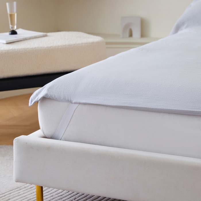 91家纺网 家纺一手货源 找家纺 荣轩家居 2023新款泡泡纱睡袋 银灰