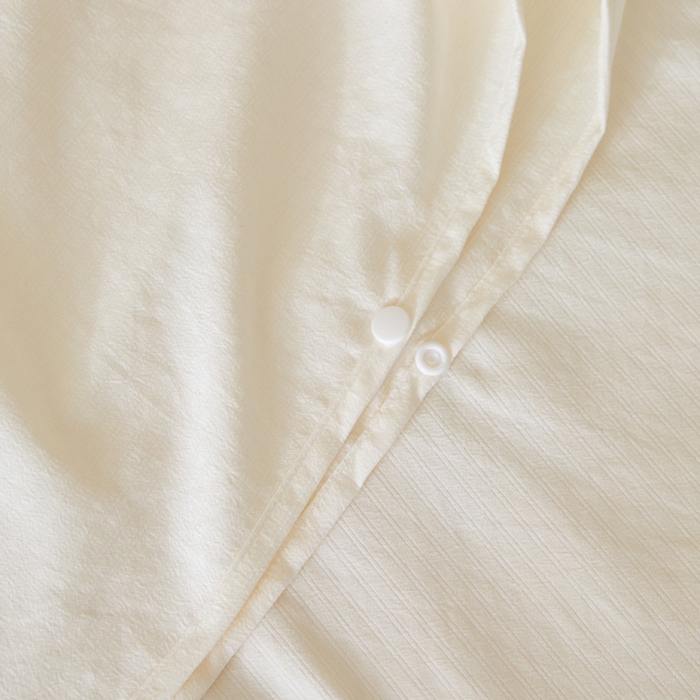 91家纺网 家纺一手货源 找家纺 荣轩家居 2023新款泡泡纱睡袋 奶白