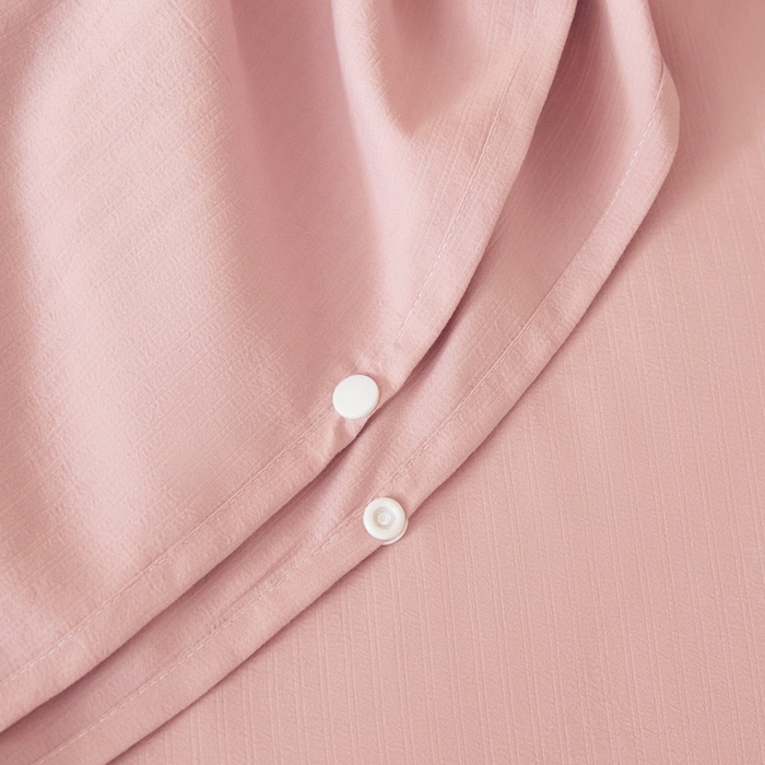 91家纺网 家纺一手货源 找家纺 荣轩家居 2023新款泡泡纱睡袋 桃粉