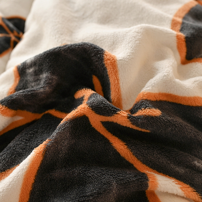 91家纺网 家纺一手货源 找家纺 梦初语 2023新款A类双面牛奶绒豆豆被冬被芯被子春秋被 优雅蝴蝶结