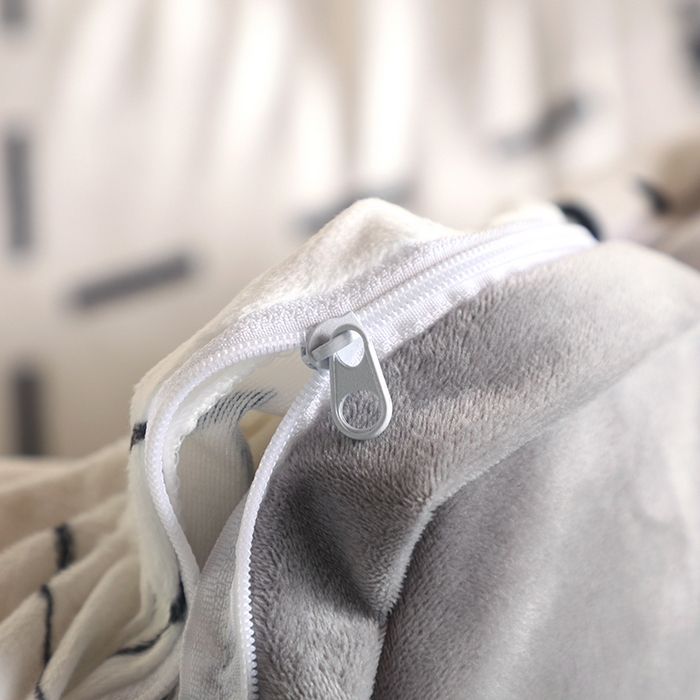 91家纺网 家纺一手货源 找家纺 摩卡 2024新款秋冬新品网红款婴儿绒毛四件套 可可小姐