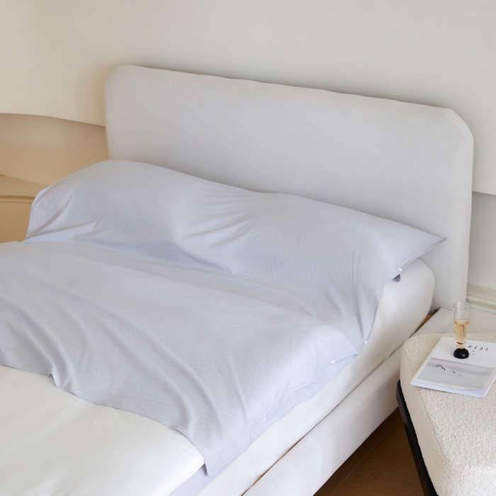 91家纺网 家纺一手货源 找家纺 荣轩家居 2023新款泡泡纱睡袋 银灰