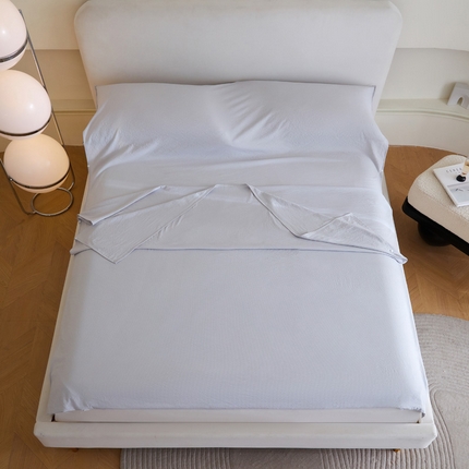 荣轩家居 2023新款泡泡纱睡袋 银灰