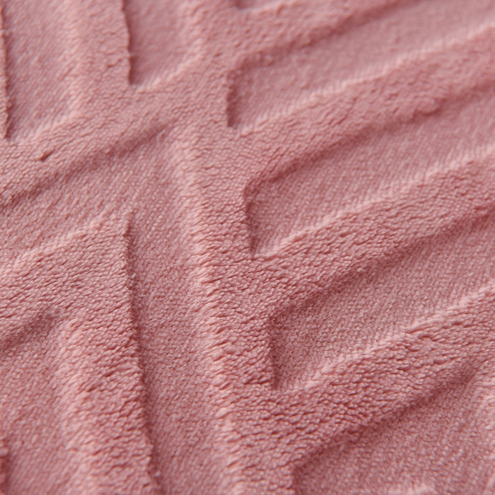 91家纺网 家纺一手货源 找家纺 金灵居 2025新款6D雕花绒冬被纯色牛奶绒宝宝绒被子被芯春秋被 梦幻粉