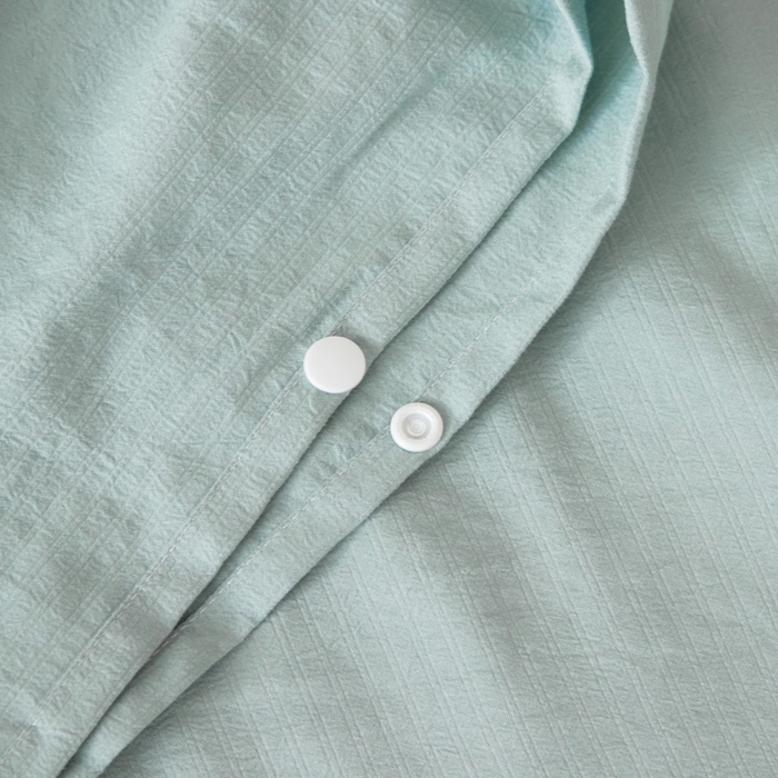 91家纺网 家纺一手货源 找家纺 荣轩家居 2023新款泡泡纱睡袋 湖蓝