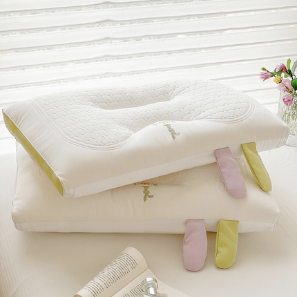 （总）歌历斯家纺 2023新款萌萌兔枕头枕芯