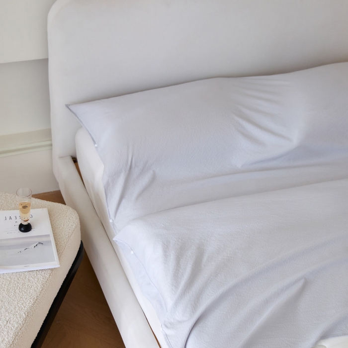 91家纺网 家纺一手货源 找家纺 荣轩家居 2023新款泡泡纱睡袋 银灰