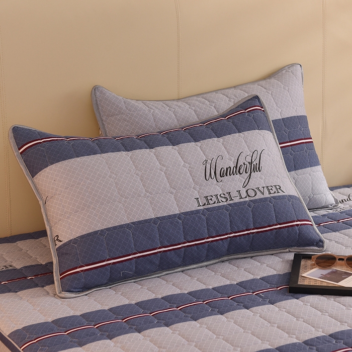 91家纺网 家纺一手货源 找家纺 八十八家纺 2024新款全棉夹棉单品套件—枕套 航海天际 