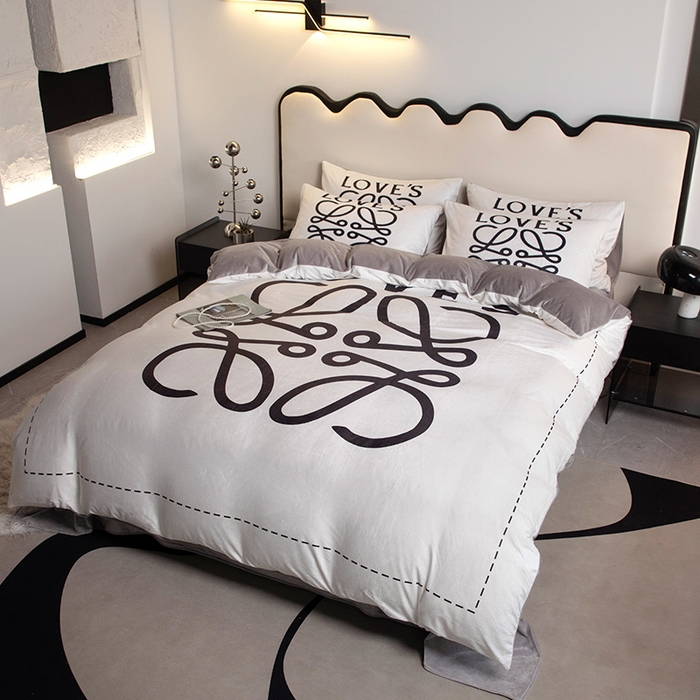 91家纺网 家纺一手货源 找家纺 摩卡 2024新款秋冬新品网红款婴儿绒毛四件套 至爱白