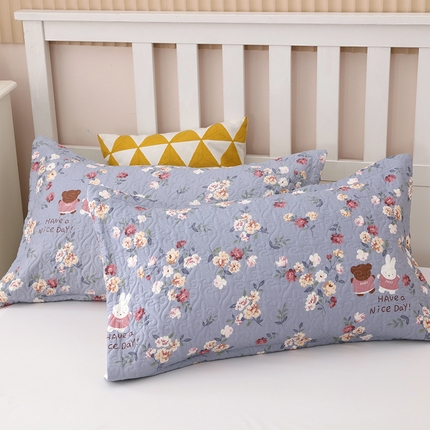 91家纺网 家纺一手货源 找家纺 （总）梦精灵家纺 2025新款40支60支全棉枕套升级加厚夹棉隔脏神器单品枕套