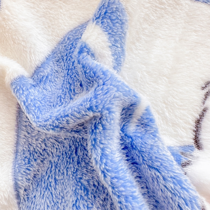 91家纺网 家纺一手货源 找家纺 美莱 2023爆款雪花绒四件套法莱绒牛奶绒被套量大价格优惠 爱心兔