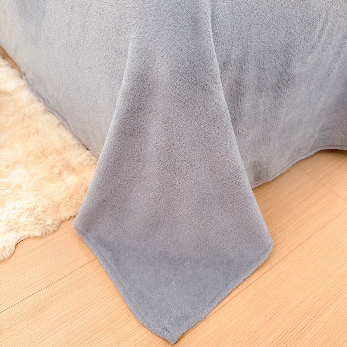 91家纺网 家纺一手货源 找家纺 美莱 2023爆款雪花绒四件套法莱绒牛奶绒被套量大价格优惠 啵啵熊