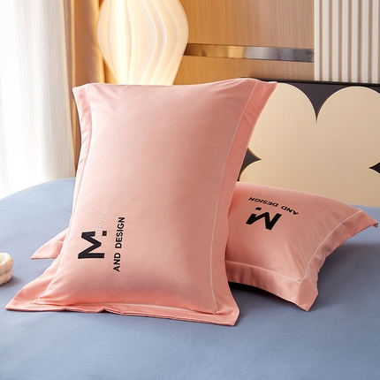 丰淘家纺 2023新款刺绣水洗真丝枕套 刺绣水洗真丝-玉色