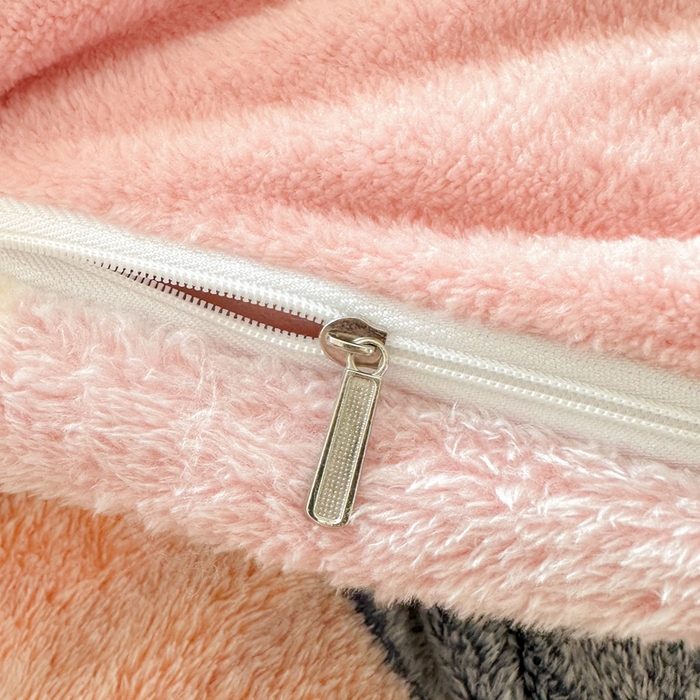 91家纺网 家纺一手货源 找家纺 美莱 2023爆款雪花绒四件套法莱绒牛奶绒被套量大价格优惠 彩虹