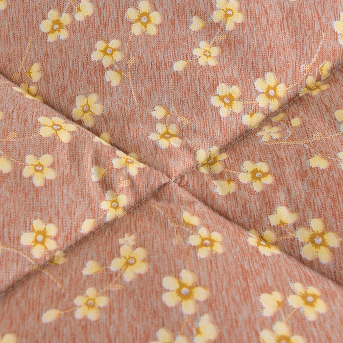 91家纺网 家纺一手货源 找家纺 苏迪 2025新款水洗纱豆豆被子保暖被芯加厚冬被 豆豆被-夜雨花梦