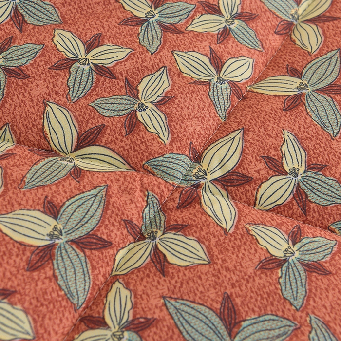 91家纺网 家纺一手货源 找家纺 苏迪 2025新款水洗纱豆豆被子保暖被芯加厚冬被 豆豆被-一叶知秋