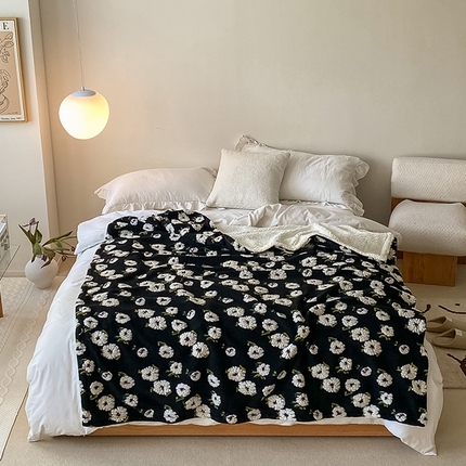 91家纺网 家纺一手货源 找家纺 （总）萝莉家纺 2023新款韩国订货热销款羊毛绒毯