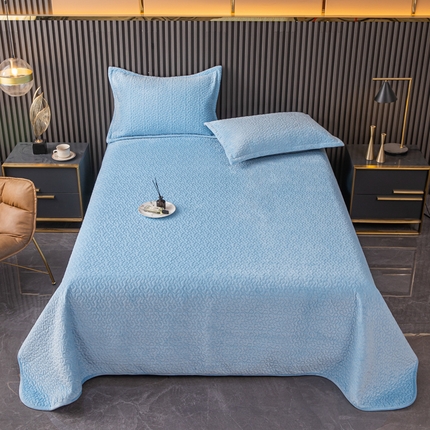 91家纺网 家纺一手货源 找家纺 （总）新款双面绒床盖榻榻米炕盖炕垫CS 500-509