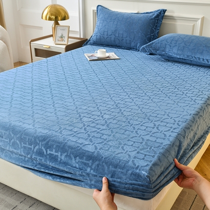 91家纺网 家纺一手货源 找家纺 （总）家贝爱 2023新款剪花绒床笠