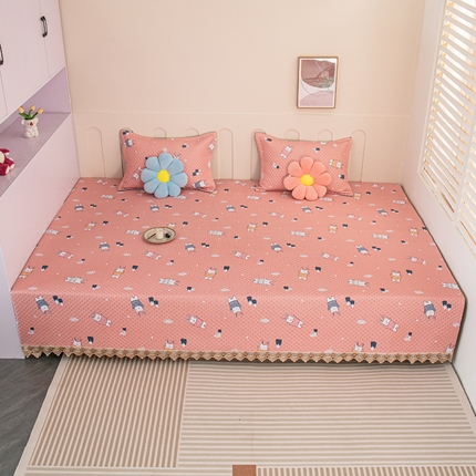 91家纺网 家纺一手货源 找家纺 （总）新款化纤炕盖榻榻米炕垫KH510-526榻榻米垫