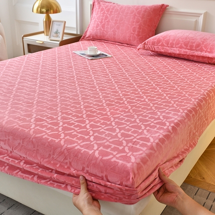 91家纺网 家纺一手货源 找家纺 （总）家贝爱 2023新款剪花绒床笠