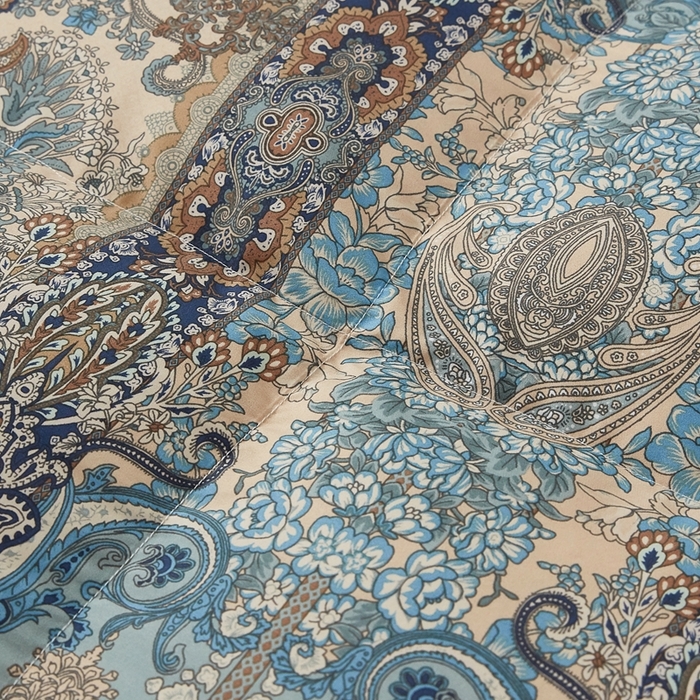 91家纺网 家纺一手货源 找家纺 华盛 2024年新款糯棉超柔软鹅绒被巴黎世家鹅绒被 巴黎世家-咖色