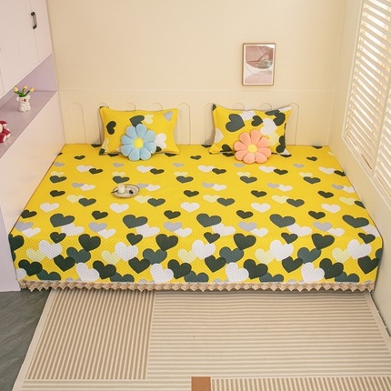 91家纺网 家纺一手货源 找家纺 新款化纤炕盖榻榻米炕垫KH510-526 KH522