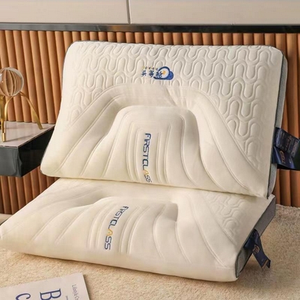 （总）梦莱家纺 2023新款头等舱枕头新款乳胶定型枕分区睡眠枕 