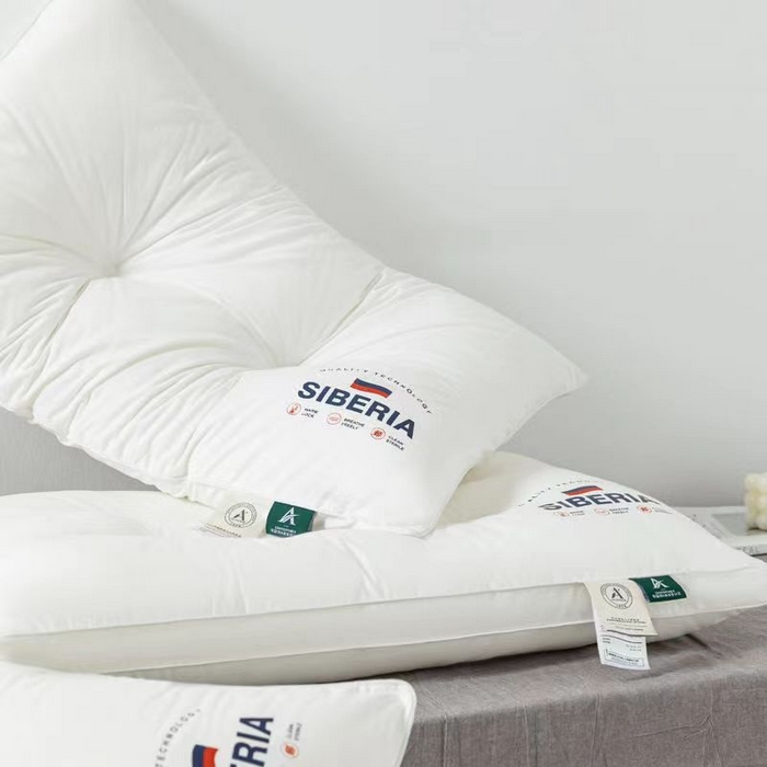 91家纺网 家纺一手货源 找家纺 （总）梦莱家纺 2025新款抖音热款全棉a类定形枕芯国旗风格高中低枕吊带款