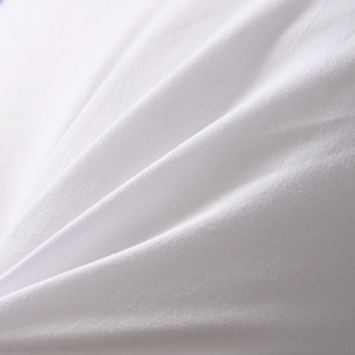 91家纺网 家纺一手货源 找家纺 2025新款贡缎立体刺绣枕头枕芯 1200克立体白色