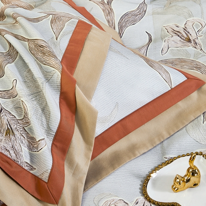 91家纺网 家纺一手货源 找家纺 2023新品天丝棉磨毛暖阳绒四件套 摇曳 绿